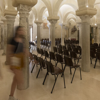 Pio Tarantini, Cripta della Cattedrale (XI sec.), Otranto, photo 2019
