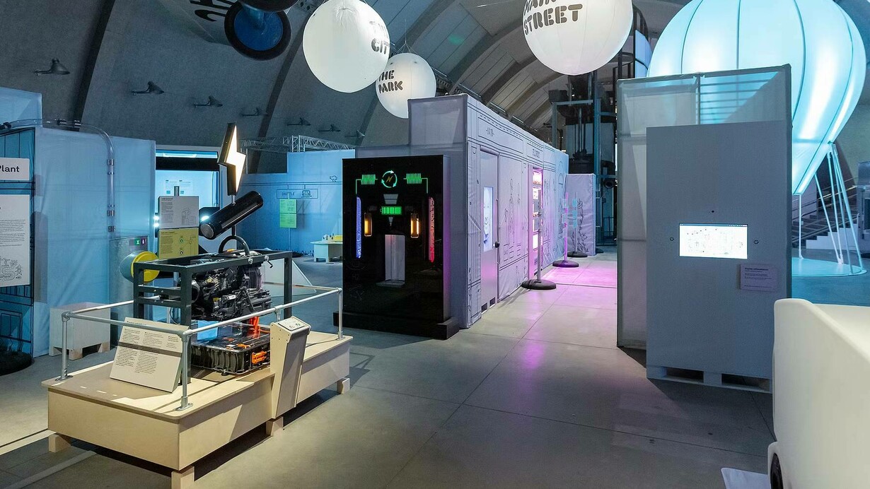 Zero city, exhibition view. Courtesy of Tekniska Museet