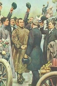 La fine del raid Pechino-Parigi