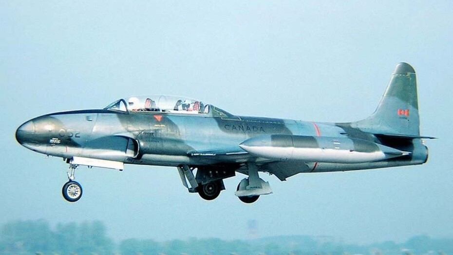 Canadair T-33 #052. Courtesy of Jet Aircraft Museum