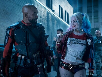 Will Smith y Margot Robbie, Deadshot y Harley Quinn en "Escuadrón suicida"