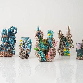 Graham Marks, For joy and grieving, objects in exhibition. Courtesy of HB381