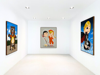 Yang Hyun Jun, Playful moments, 2023, installation view. Courtesy of the artist and Villazan Gallery, Madrid