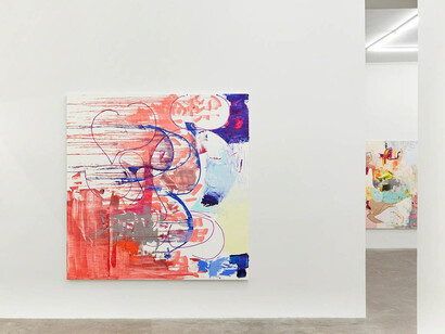 My Lips are Blue for You. Courtesy of Praz-Delavallade