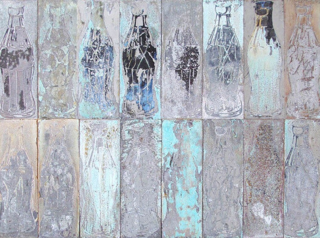 Alaric Hammond, 32 Bottles (detail)