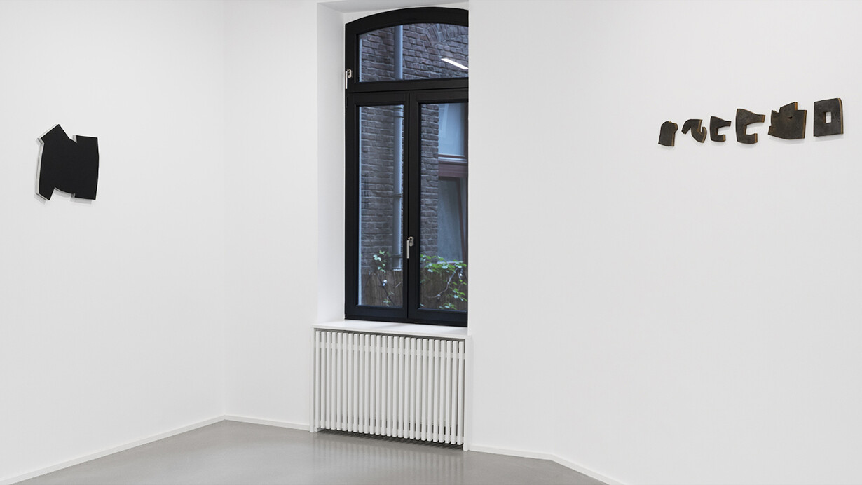 Imi Knoebel, ausstellungsansicht. Mit freundlicher genehmigung der Galerie Christian Lethert
