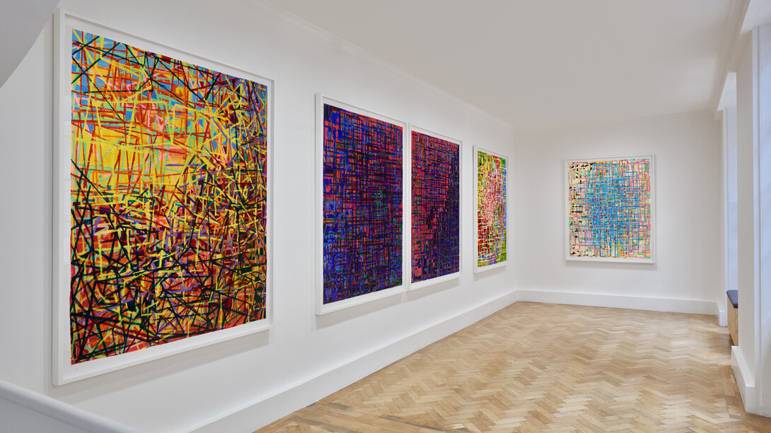 Rick Lowe, exhibition view. Courtesy of Gagosian Gallery