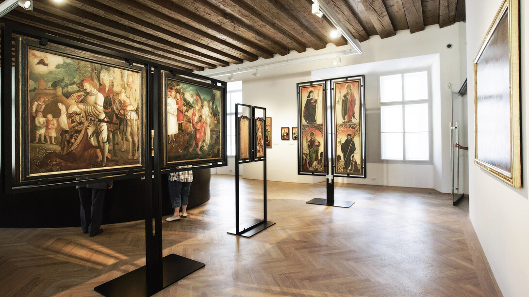 Museum St. Peter, ausstellungsansicht. Mit freundlicher genehmigung des DomQuartier Museums