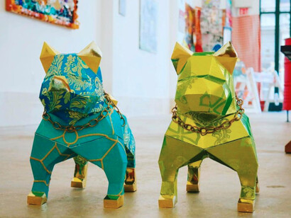 Heemin Moon, Exhibition “Green palace” in “Scrapped”. Courtesy of the artist and Kate Oh Gallery 