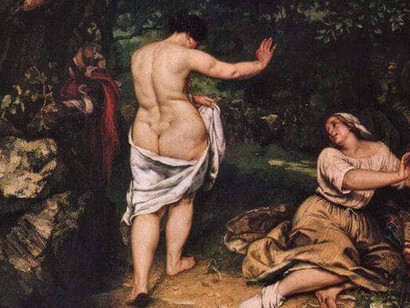 Gustave Courbet, The Bathers (1953)