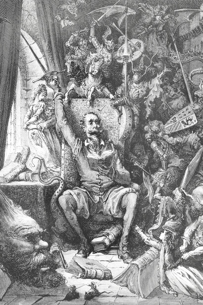 Grabado de Gustave Doré para «El Ingenioso Hidalgo Don Quijote de la Mancha»