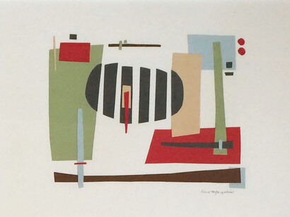 Elise Margolis, Lyrical Composition 1, 2014, 16.75 x 12.75 in.