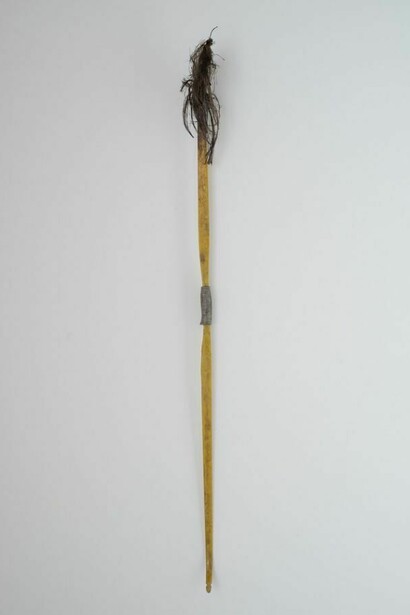 Josh Tonsfeldt, Untitled, 2013, fiberglass longbow, 51.25 x 1.25 x 1.5 in. / 130.2 x 3.2 x 3.8 cm
