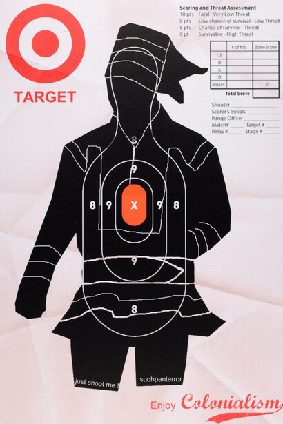 Suohpanterror, Target. From the series Checkpoint no. 169, 2015. Courtesy of Kumu Art Museum