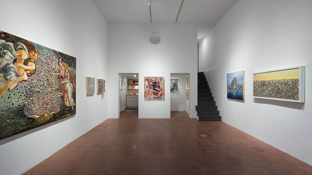 David Daigle, The death of beauty, exhibition view. Courtesy of Track 16 Gallery