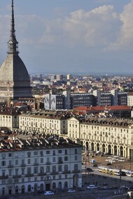 Veduta panoramica di Torino, Italia