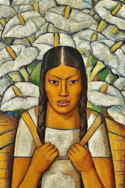 «Vendedora de alcatraces» (1929), Alfredo Ramos Martínez