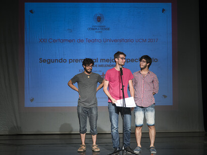 El segundo premio del XXI Certamen de Teatro Universitario de la Universidad Complutense fue para la compañía Melendra por 'Ñaque, o de piojos y actores'