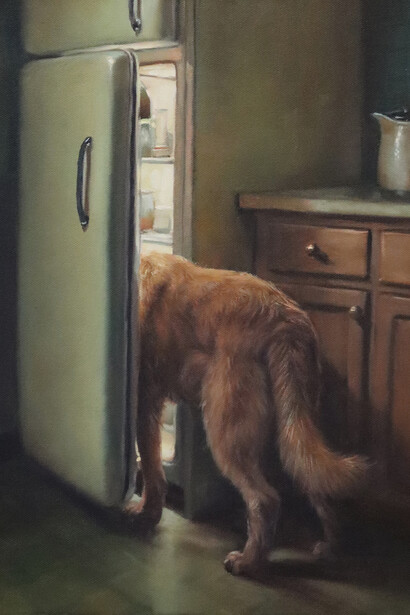 Richard Ahnert, Nibbles. Courtesy of Corey Helford Gallery