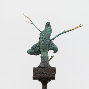 Barrão,
Revoada (detail), 2023,
bronze,
100 x 31 1/2 x 33 1/2 in (254 x 80 x 85 cm),
Edition 3 + 2 AP. Courtesy of the artist and Night Gallery