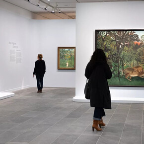 Henri Rousseau, L’ambition de la peinture, vue d'exposition. Avec l'aimable autorisation du Musée de l'Orangerie