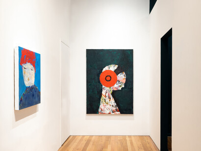 Liu Shuishi, Existential, being, exhibition view. Courtesy of Isabel Sullivan Gallery