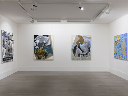 Im/material, Exhibition view. Courtesy of Sophia Contemporary