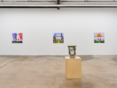 Various artists, Wild range, exhibition view. Courtesy of The Pit