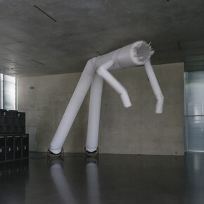 Cyprien Gaillard, When you expect flutes, it's whistles, exhibition view. Courtesy of Kunsthaus Bregenz