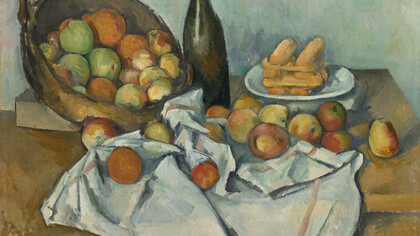 «Cesto de manzanas» (c. 1893), Paul Cézanne