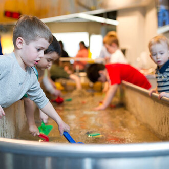 Erosion Table. Courtesy of Science Nord