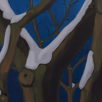 Dave Walsh, In the trees (detail), 2025. Courtesy of Bookstein Projects