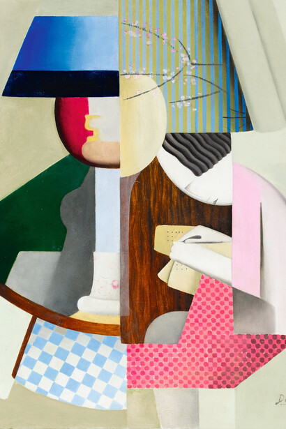 Marthe Donas, Under the lamp, 1927. Courtesy of Lower Belvedere