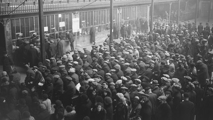 03.09.1933, Gimnasio Japy, Centro de Desempleo, una historia a punto de repetirse