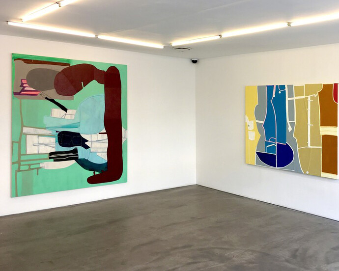 Medrie MacPhee, Exhibition view. Courtesy of Tibor de Nagy