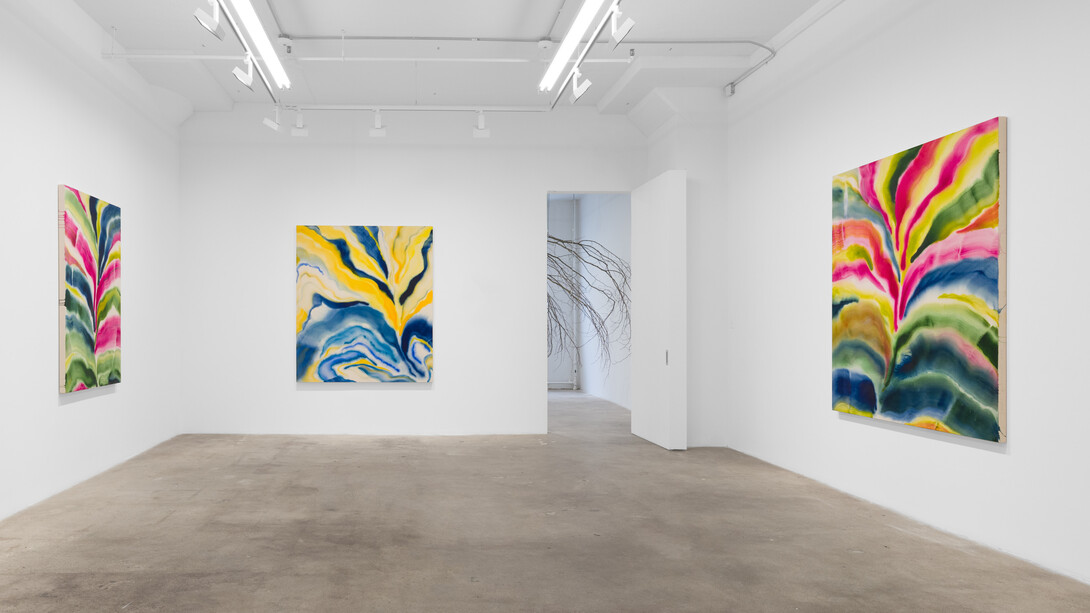 Sarah Blaustein, Central Feeling, 2023, installation view, photo by Inna Svyatsky. Image courtesy of the artist and Hesse Flatow, New York