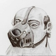 Juan Pérez Agirregoikoa, Dibujo de la serie ¿Queréis un amo? ¡Lo tendréis!, 2012, Carboncillo sobre papel, 100 x 75 cm, Fotografía: Joaquín Cortés/Román Lores @ Juan Pérez Agirregoikoa