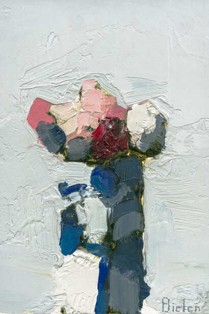 Stanley Bielen, Fair roses, 2024. Courtesy of Kathryn Markel Fine Arts Gallery