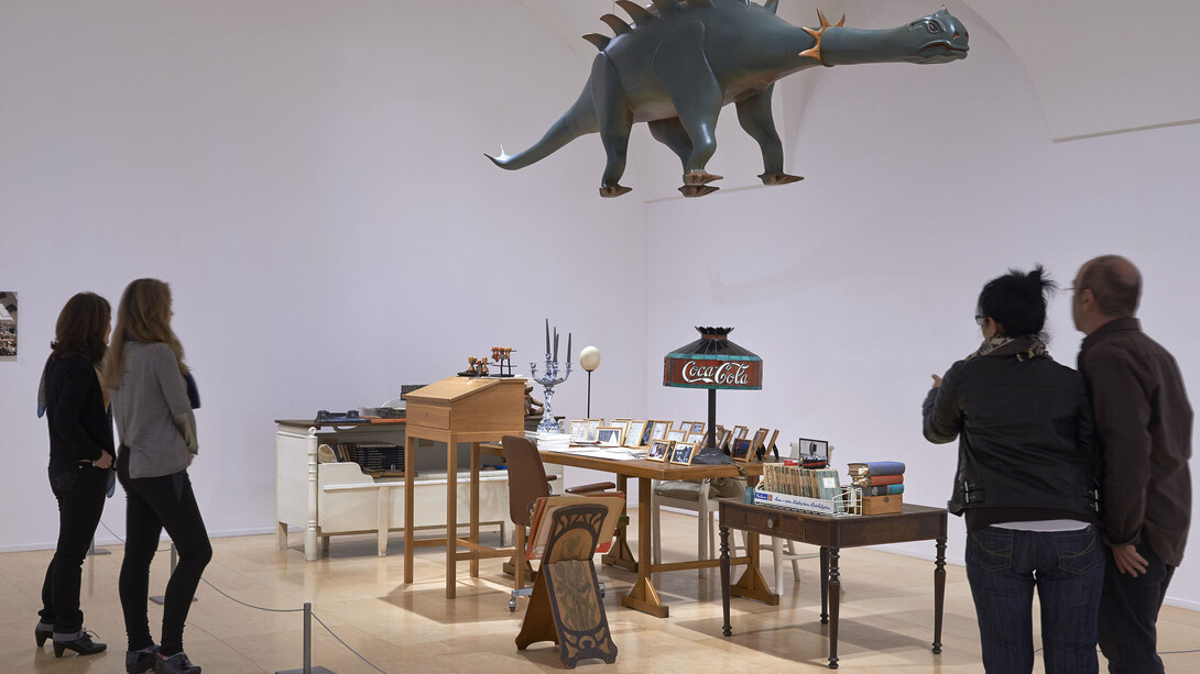 Vista de sala / gallery view El tiempo y las cosas. La casa-estudio de Hanne Darboven (imagen 4)