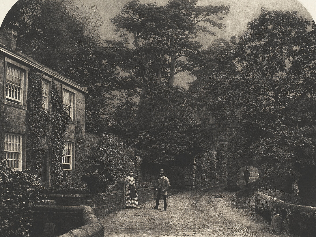 Roger Fenton, Woods at Bolton Abbey, 1856, courtesy James Hyman Photography, London