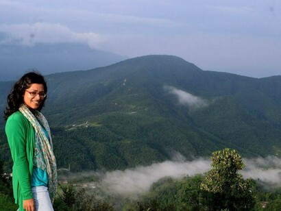 Above the clouds © Anima Choudhury