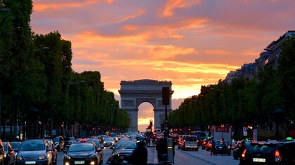 Arc De Triomphe, Paris, France