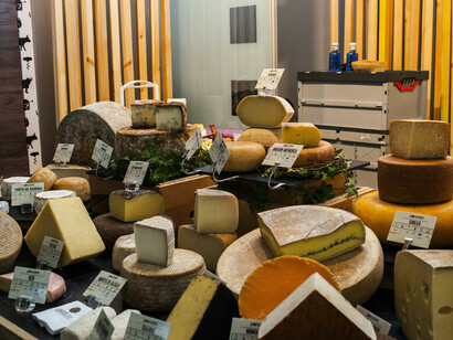 Madrid Fusión 2015. Quesos de la tienda Poncelet de Madrid. Foto Thalía Olszewski Ibáñez