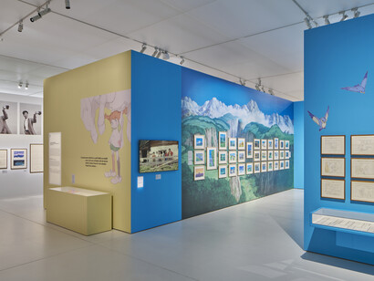 Isao Takahata, ausstellungsansicht. Mit freundlicher genehmigung von Mudac