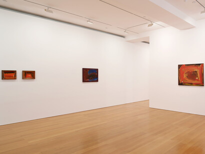 Howard Hodgkin. In The Pink, Exhibition view. Courtesu of Gagosian