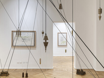 Carlos Garaicoa, I giardini di Piranesi, vista della mostra. Cortesia di Galleria Continua