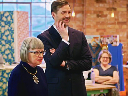 Great British Sewing Bee judges