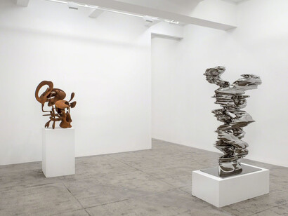 Tony Cragg, Exhibition view. Courtesy of Marian Goodman Gallery