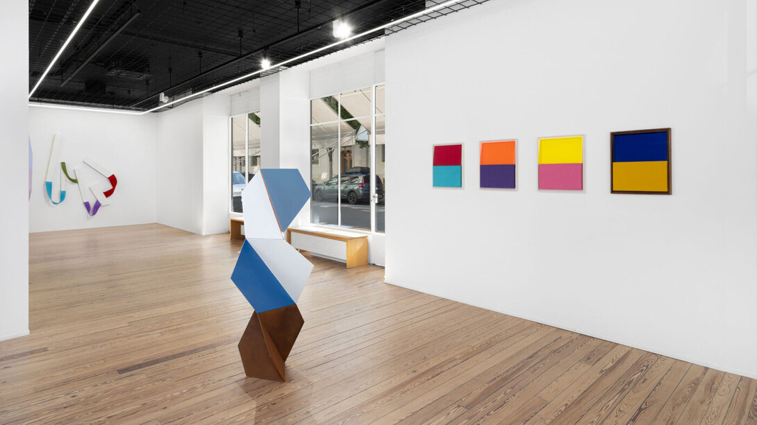 Henrik Eiben, Gap in the clouds, vue d'exposition. Avec l'aimable autorisation de la Galerie Lange + Pult