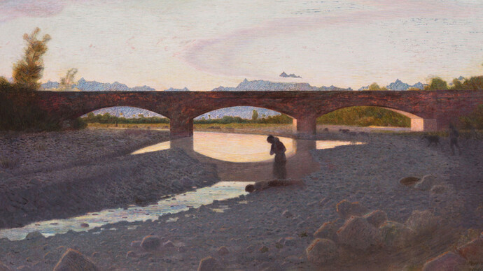 Giuseppe Pellizza Da Volpedo, Il ponte